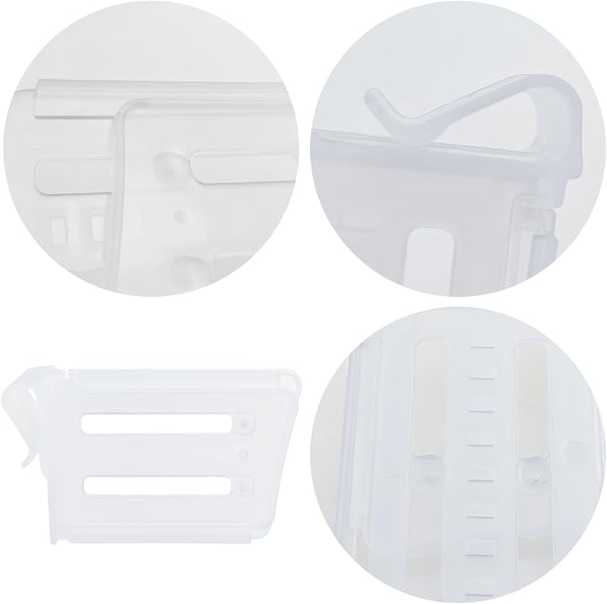 20 Pack Refrigerator Door Shelf Dividers Organizer Adjustable Separators for Home Kitchen Office Supplie