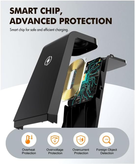 Wireless Charger for Samsung: 3 in 1 Charging Station for Samsung S26/S25/S24/S23/S22/S21, Note 20/10, Z Fold 6/5, Galaxy Buds 4/3/2 Pro, Galaxy Watch Ultra/8/7/6/5-Android & iPhone 15W Charging Dock