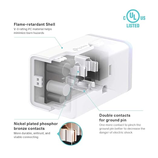Kasa Smart Plug HS103P4, Smart Home Wi-Fi Outlet Works with Alexa, Echo, Google Home, No Hub Required, 15 Amp, UL Certified, 4-Pack, White