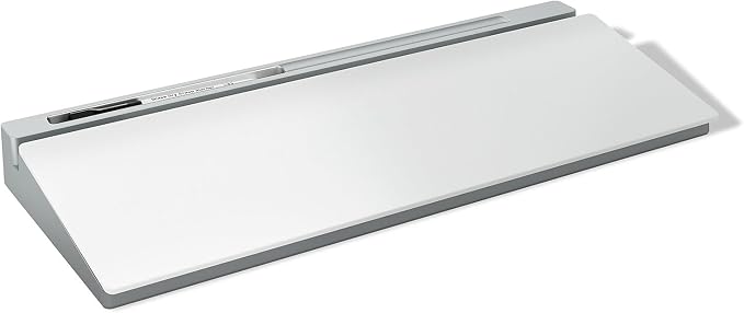 TRU RED™ Glass Desktop Dry-Erase Whiteboard