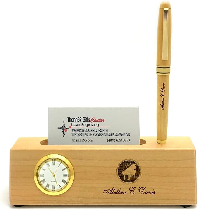 Personalized card holders for Pianist