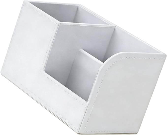Desk Organizer PU Leather Desk Organizer and Accessories Multifunctional Office Supply Organizer Suitable for Offices Homes and Schools