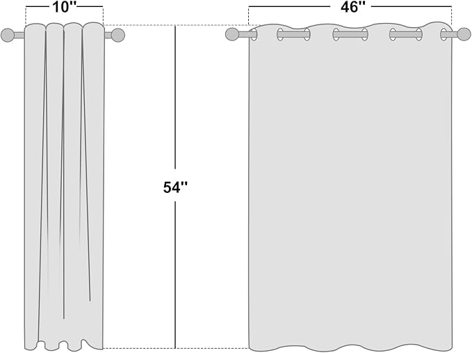NICETOWN Blackout Living Room Curtain 102 inch Length - Grommet Thermal Insulated Cold & Heat Blocking Window Treatment Sound Reducing Drape for Bedroom (Beige, 1 Piece, W66 x L102)