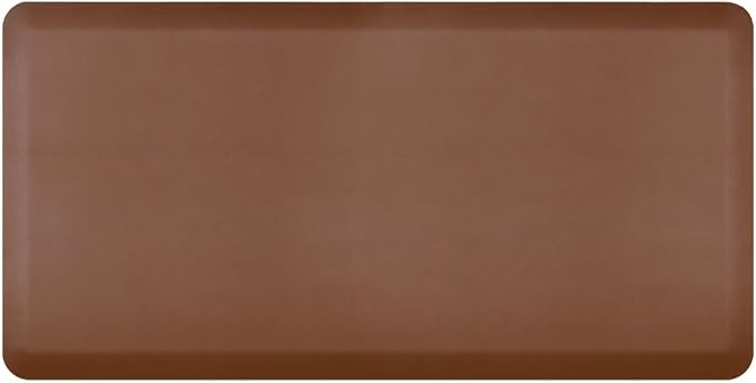 WellnessMats Original Collection Anti-Fatigue Floor Mat, Polyurethane – Ergonomic Support Pad for Home, Kitchen, Garage, Office Standing Desk – Water Resistant - Made in USA