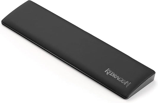 Redragon P035 Meteor S Computer Keyboard Wrist Rest Pad, Ergonomic Soft Memory Foam Wrist Support w/Anti-Slip Rubber Base, 60% 61 Keys Compact Size 11.38 x 2.87 in, 0.78 inch (20mm) Height, Black