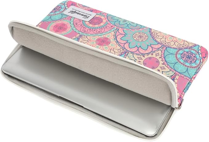 Laptop Case Sleeve 15.6 inch, Shockproof Protective Notebook Case with Accessory Pocket, Briefcase Carrying Laptop Cover for 15.6" HP, ASUS, Dell, Lenovo, Acer,(Bandanna)