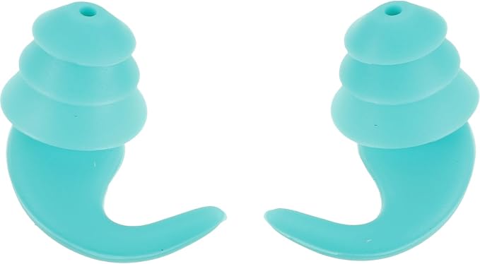 Silicone Noise Reduction and Studying Comfortable Soft Earbuds with Pressure Design Green for Noise Canceling and Focus Enhancement