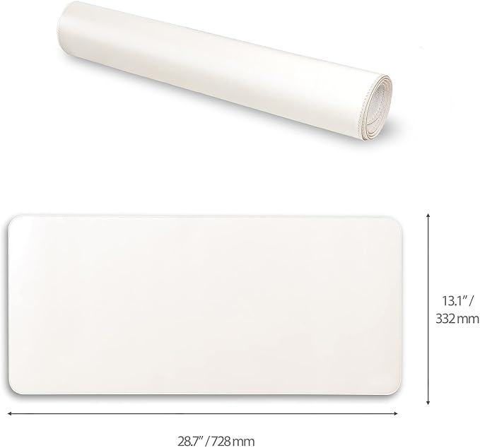 Londo Leather Extended Mouse Pad – Large Desk Mat for Office & Gaming, Smooth Writing Surface, Non-Slip Base, Durable & Stylish Workspace Accessory