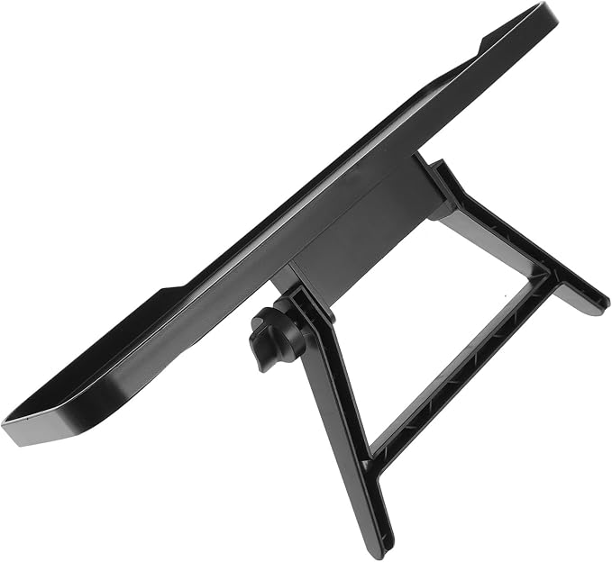 Healifty Desktop Storage Organizer Shelf for Flat Screen Tvs Monitors Space Saving Display Stand for Media Devices for Frames Plants and Speakers