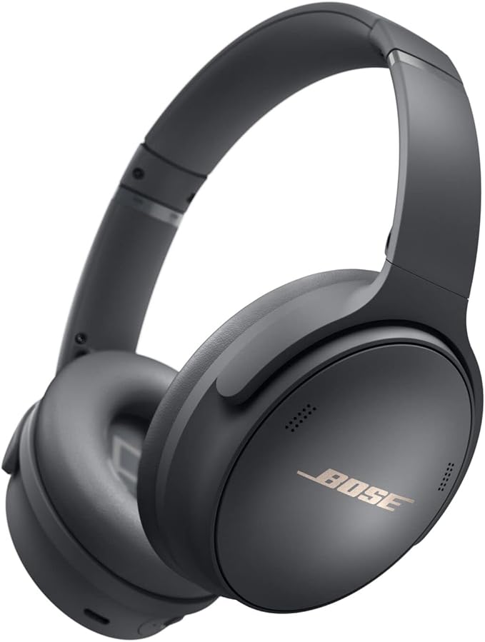 Bose QuietComfort 45 Bluetooth Wireless Noise Cancelling Headphones, Eclipse Grey - Limited Edition (Renewed)