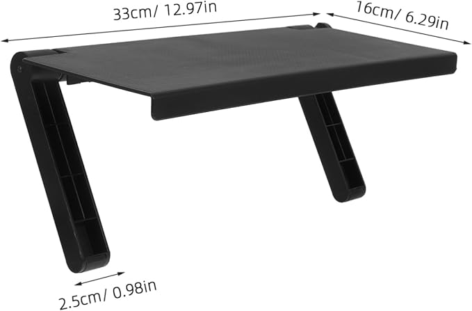 NUOBESTY Computer Monitor Screen Top Holder Shelf Easy to Install Router Organizer and Tv Storage Rack for Tidy Spaces No Tools Required for Use