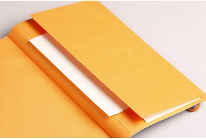 Rhodia Rhodiarama SoftCover Notebook - 80 Dots Sheets - 9 3/4 x 7 1/2 - Silver Cover (117551C)