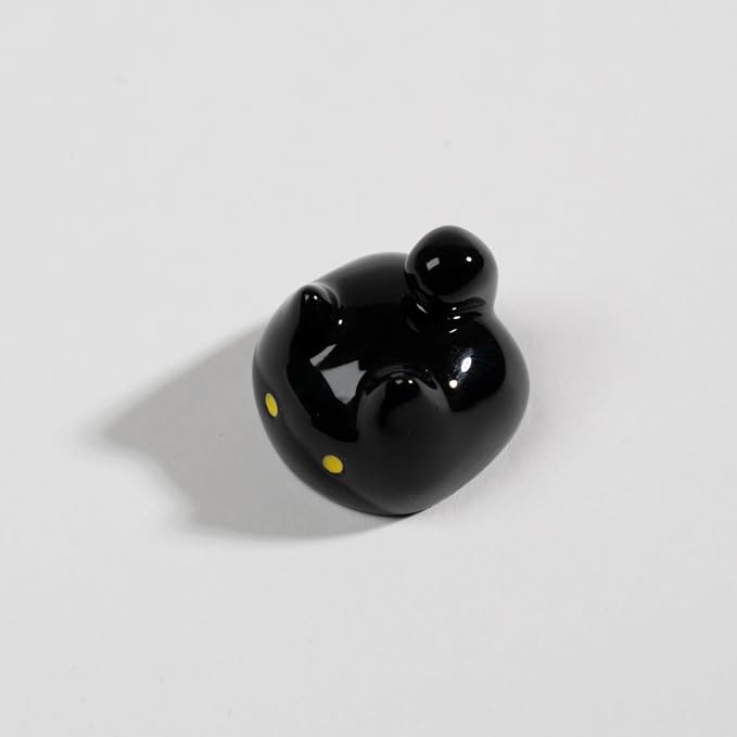 Artisan Cat Keycap for Mechanical Keyboards, Orange and White, 3D Printed Resin, 1U Size, MX Switch Compatible, Decorative Design for Gaming and Typing (MKK-04)