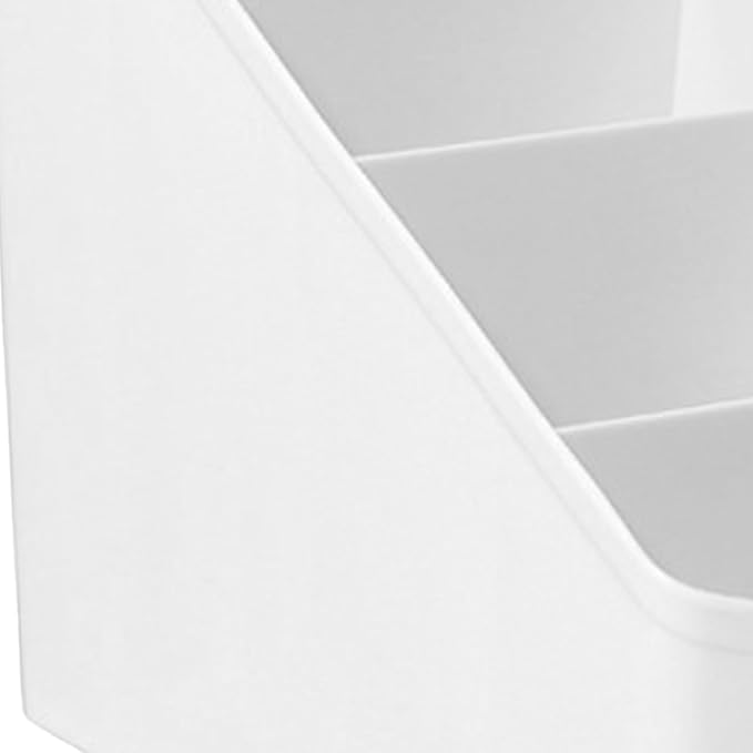 HEEPDD Desk Organizer, Plastic for Office, School, and Vanity Storage Supplies