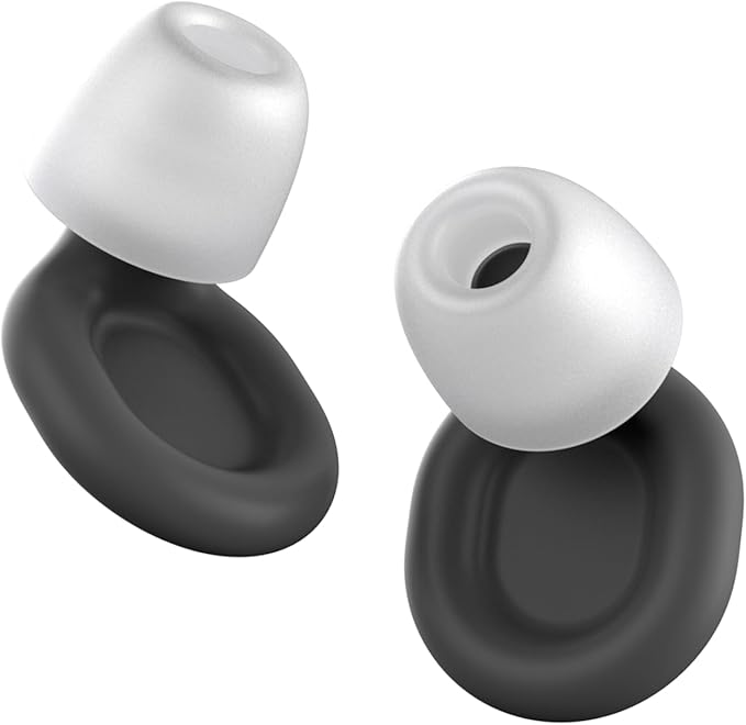 Soundary Ear Plugs for Sleep, Noise Cancelling Earplugs for Side Sleepers, Ultra-Soft, Pain-Free, Stay Put All Night, 26dB (SNR) Noise Reduction Earbuds for Focus,Travel,Tinnitus Relief & Ringing Ears