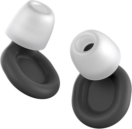 Soundary Ear Plugs for Sleep, Noise Cancelling Earplugs for Side Sleepers, Ultra-Soft, Pain-Free, Stay Put All Night, 26dB (SNR) Noise Reduction Earbuds for Focus,Travel,Tinnitus Relief & Ringing Ears