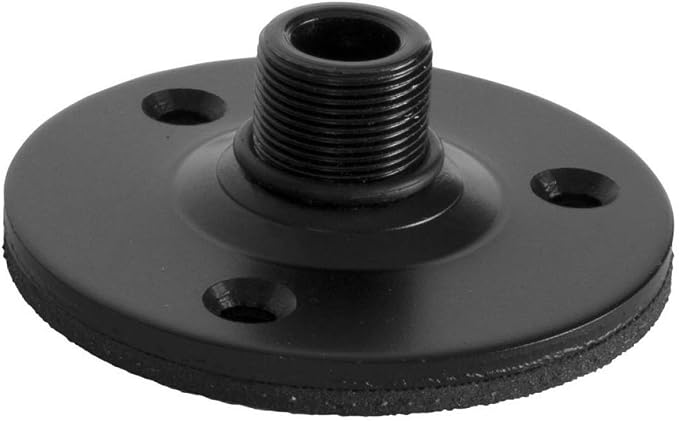 On-Stage 6" Microphone Gooseneck and OnStage TM08B Microphone Flange Mount