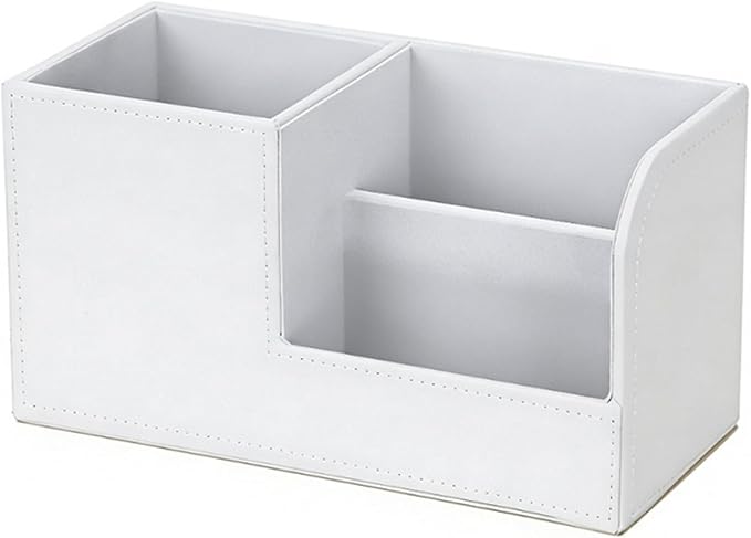 Desk Organizer PU Leather Desk Organizer and Accessories Multifunctional Office Supply Organizer Suitable for Offices Homes and Schools