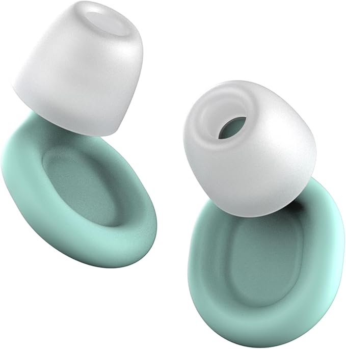 Soundary Ear Plugs for Sleep, Noise Cancelling Earplugs for Side Sleepers, Ultra-Soft, Pain-Free, Stay Put All Night, 26dB (SNR) Noise Reduction Earbuds for Focus,Travel,Tinnitus Relief & Ringing Ears