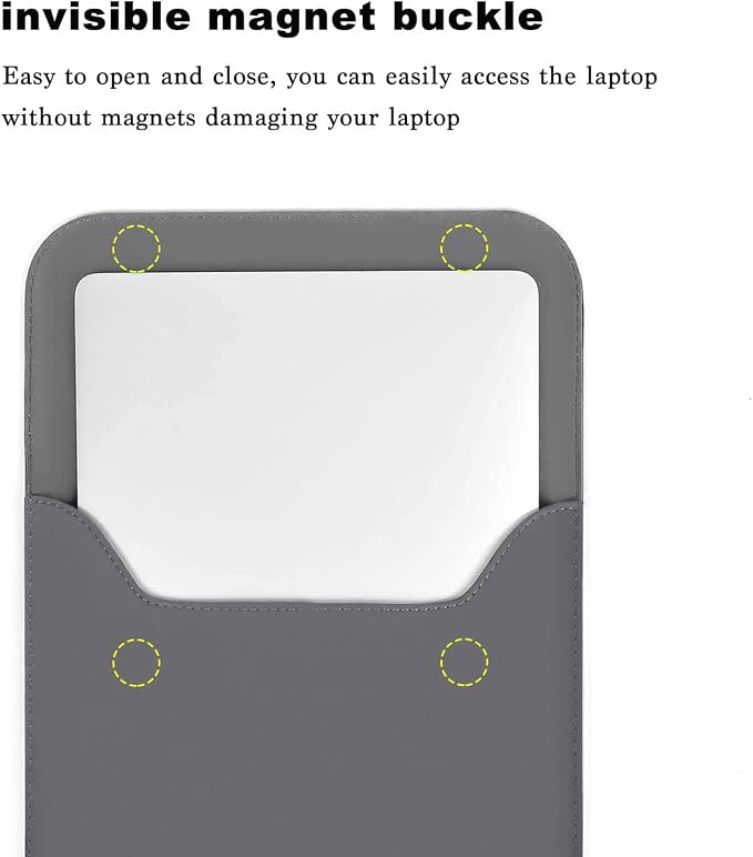 MOSISO Laptop Case 13.3 inch, 13-13.3 inch Laptop Sleeve Compatible with MacBook Neo 13 A18 Pro A3404 /Air 13/Pro 13/Pro 14 M5 M4 M3 M2 M1, Faux Suede Leather Case with Small Bag, Space Gray