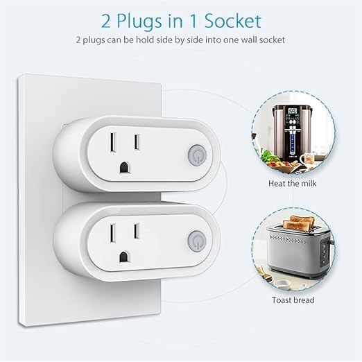NEO Z-Wave Plus Smart Mini Plug, Compact Z-Wave Outlet for Home Automation, Works with Smartthings, Basic On/Off Function, 500 S2