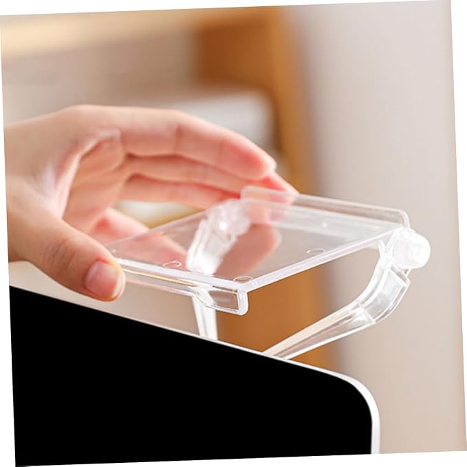 PRETYZOOM 8pcs Monitor Bracket for Storage Screen Organizer for Routers and More Space-saving for