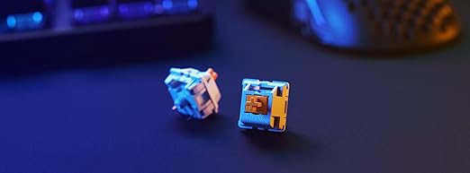 GLORIOUS Panda Switch (Non Lubed Switches) - 36x Plate Mounted 3 pin Switches for Keyboard - Mechanical Keyboard Switches