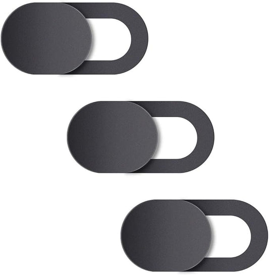 Webcam Cover,3 PCS Camera Cover Slide, Ultra-Thin Webcam Cover Slide Compatible for Laptop Desktops, MacBook, PC, Tablet, Cell Phone and more Accessories -Protect Your Privacy Security (3-Pack)