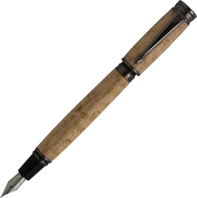 Executive Fountain Pen Kit with Magnetic Cap in Gun Metal