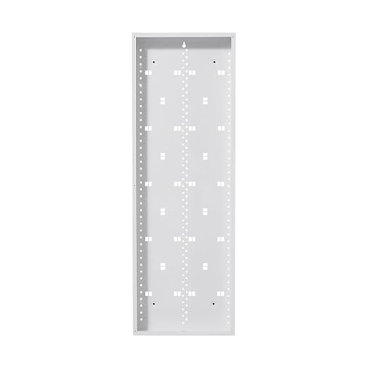 VEVOR Structured Media Enclosure, 42-Inch, Recessed in-Wall Media Box with Cover, Wall-Mount Cable Management Box Kit, Structured Wiring Multi-Media Cabinet, Cold-Rolled Steel, for TV Home Theater