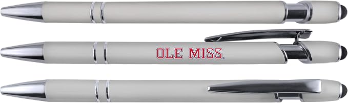 Mississippi (Ole Miss) Gift Set - Spiral Notebook and Comfort Feel Metal Pen (2314)