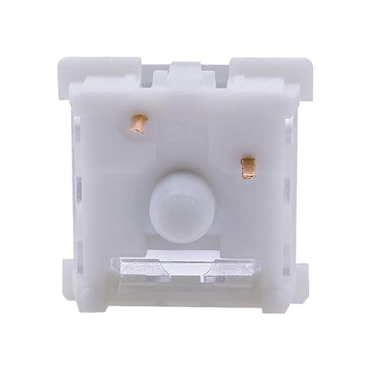 Outemu Black Switches,30-Pack, 3-Pin Linear Heavy 65gf Dustproof Key RGB Switches - Cherry MX Equivalent Replacement for Mechanical Keyboard