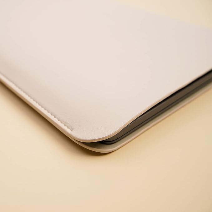 Laptop Sleeve 14 Inch Compatible with New 14 inch MacBook Pro A2992/2918 M3 A2442, A2779, Surface Laptop 13.5 Color White
