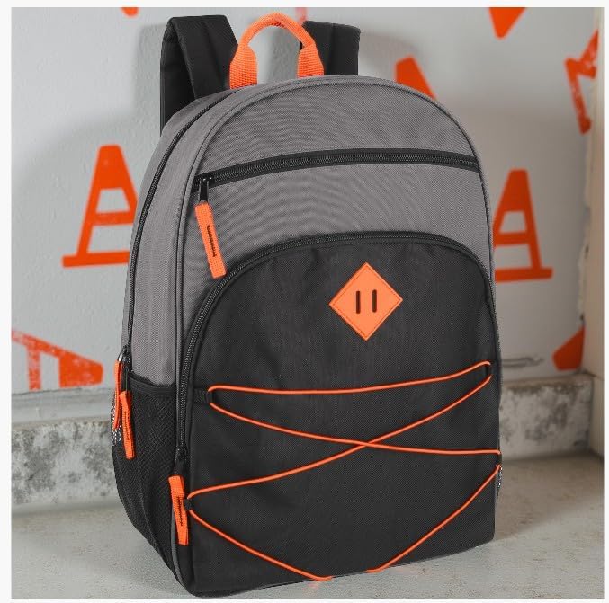 Trail maker Kids Backpacks with School Supplies for Boys, Girls, 30 Piece Back to School Supplies Set with 17" Bungee Backpack