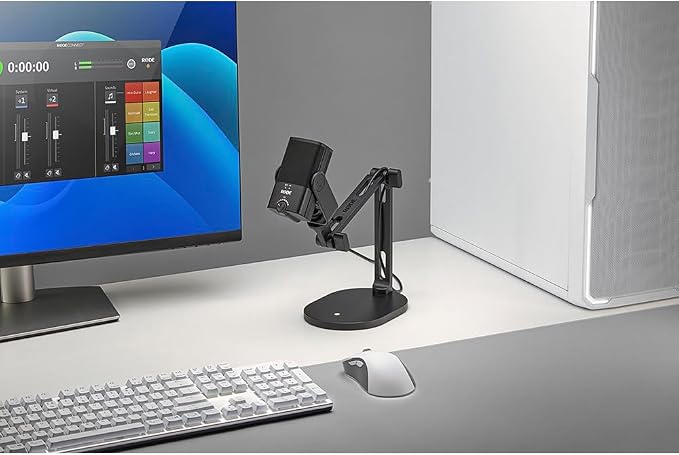 RØDE DS2 Desktop Studio Arm for Microphones, Cameras, Smartphones, Lights and Other Accessories (up to 900g)