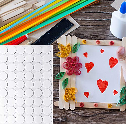 Clear Sticky Tack Adhesive Poster Tacky Putty Removable Round Putty Double-Sided Round No Traces Adhesive Sticke for Festival Decoration (490)