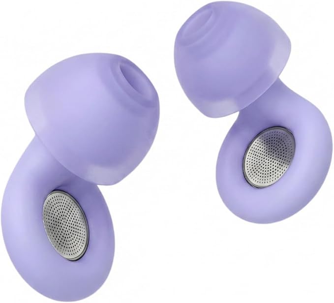 Ear Plugs for Sleeping 45DB Noise Cancelling: Ultra-Comfy Reusable Noise-Reducing Earplugs for Sleeping & Travel & Work Hearing Protection Earbuds with 8 Tips(XS,S, M, L Size)