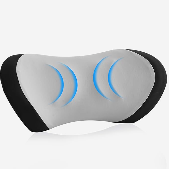 Lumbar Support Pillow for Office Chair - Lumbar Pillow for Car, Memory Foam Ergonomic Lumbar Support Pillow for Car Back Support for Office Chair