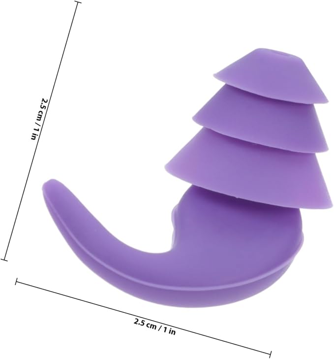 Silicone Noise Cancelling Soft Comfortable Fit for Sleeping Studying Concerts Airplanes Industrial Noise Reduction Hearing Protection with Storage Case
