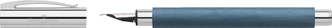 Faber-Castell Ambition Fountain Pen, Blue Resin - Extra Fine