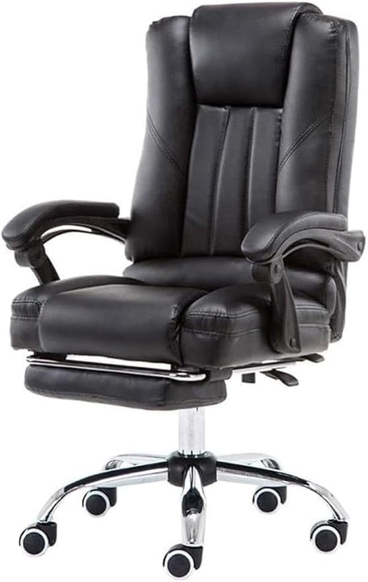 Heavy Duty Office Chair for Big and Tall 200kg Capacity Executive Task Chair with Footrest Ergonomic High Back Desk Chair Adjustable Lumbar Support for Reception