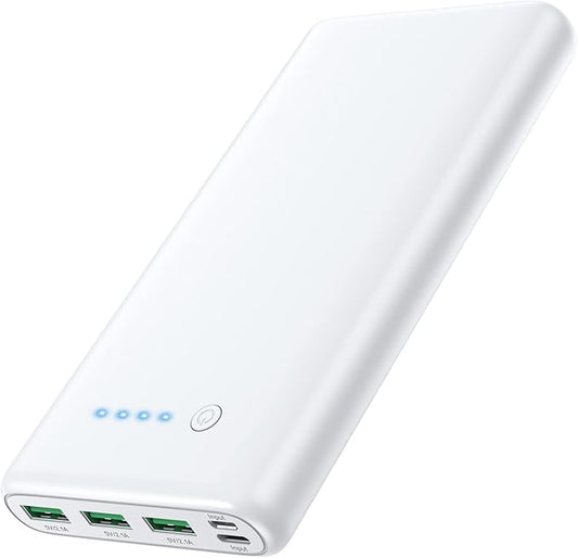 Portable Charger 36800mAh Power Bank,PD USB C In&Out Fast Charging External Battery Pack,Travel Outdoor Essentials Portable Cell phone Charger Compatible with iPhone 17/16/15/14/13,Galaxy,Android etc