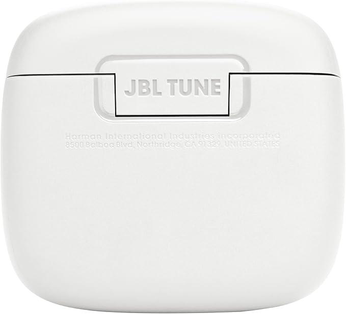 JBL Tune Flex - True Wireless Noise Cancelling Earbuds (White), Small