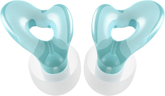 Kids Ear Plugs (6-12 yrs) - Reusable Noise Cancelling Ear Protection with 5 Ear Tip Sizes (XXS - L) for School, Sports, Playground - 23dB Noise Reduction for Focus and Comfort