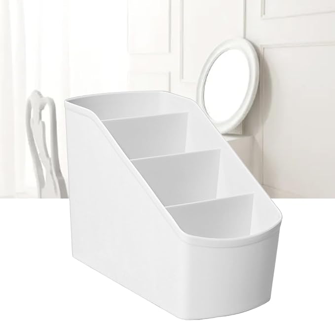 HEEPDD Desk Organizer, Plastic for Office, School, and Vanity Storage Supplies