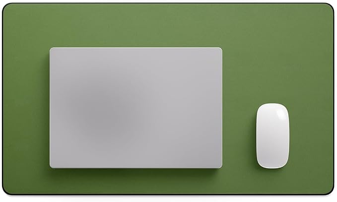 Jotsome Leather Desk Pad Mat, Non-Slip Desk Blotter Pad - Desk Protector for Office, Home, Laptop, and Desktop