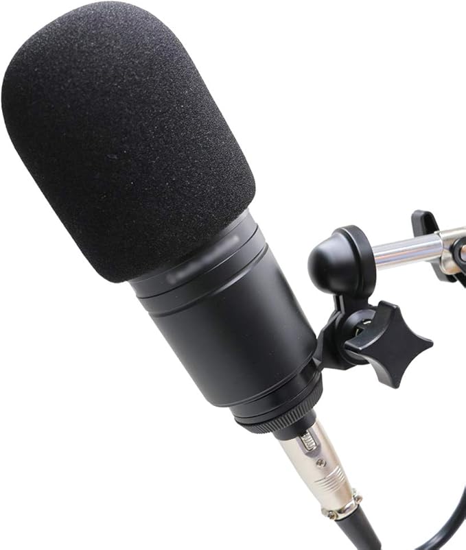 Audio-Technica AT2020 Pop Filter - 2 Windscreens for AT2020 & AT-2035 Microphones (Black)
