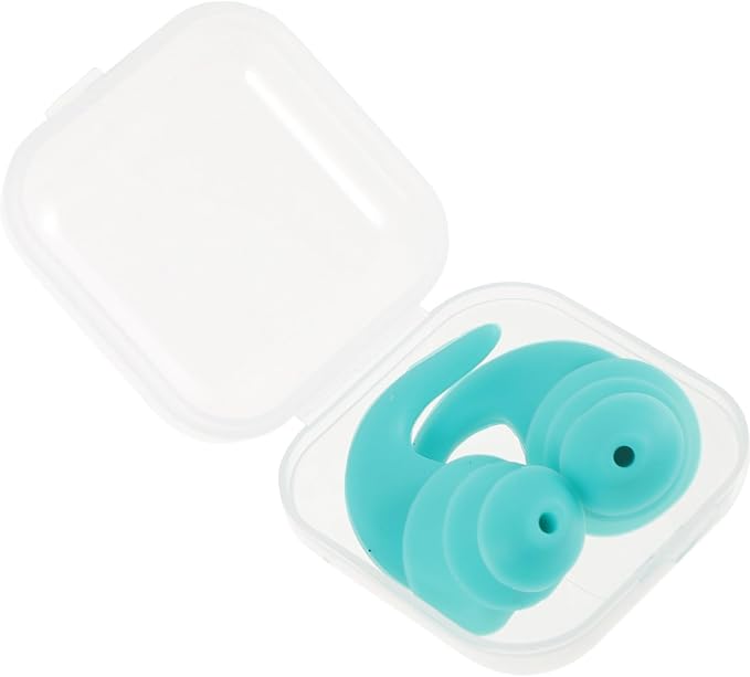 Holibanna Noise Canceling Silicone Studying Working Comfortable Pressure Fit Durable Reusable Noise Reduction Earbuds for Women Men