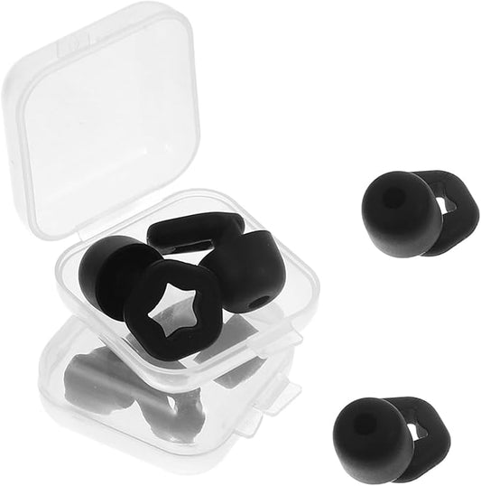 3 Pairs Silicone Noise Cancelling for Sleeping Concerts Travel Focus Reusable Sound Insulation Earbuds with Advanced Noise Reduction Compact Lightweight Design for Study Work