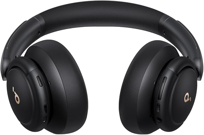 Soundcore Q30 by Anker, Hybrid Active Noise Cancelling Headphones, Multiple Modes, Hi-Res Audio, Custom EQ via App, 50H Playtime, Comfortable Fit, Bluetooth, Multipoint Connection